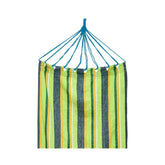 Hamac green stripes 200x80cm